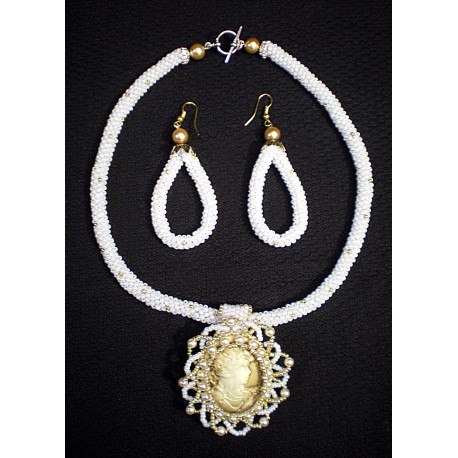 Collier en peyote circulaire