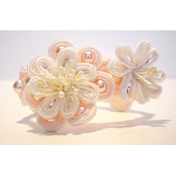 Bracelet en soutache "fleurs"