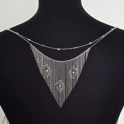 Bijou de dos mariage argent 925 – Élégance pour mariée