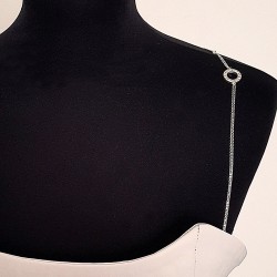 Bijou de dos mariage argent 925 – Élégance pour mariée