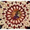 Broche soleil Swarovski - chic et sophistiqué