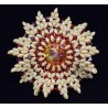 Broche soleil Swarovski - chic et sophistiqué