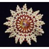 Broche soleil Swarovski - chic et sophistiqué