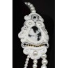 Collier perlé et soutache - Raffinement et élégance