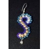Collier et boucles d'oreille tissés en S - chic et raffiné