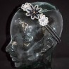 Serre-tête floral en soutache bohème chic