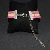 Bracelet perlé en soutache bohème chic coloré