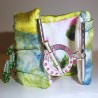Bracelet perlé en shibori bohème chic