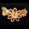 Ras du cou floral en soutache bohème chic
