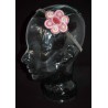 Serre-tête floral en soutache bohème chic