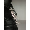 Collier bohème chic cheval violet en wire wrapping