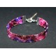 Bracelet en wire wrapping tissé