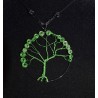 Collier en wire wrapping "arbre de vie"