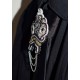 Broche de cravate en soutache