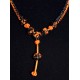 Collier en noeuds chinois et perles
