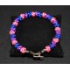Bracelet en noeuds chinois boules